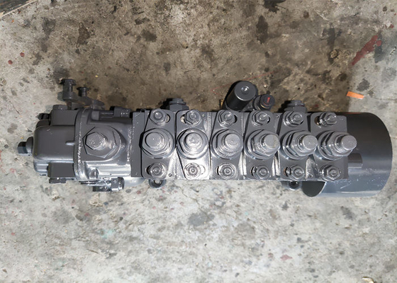 6D125 Bơm phun nhiên liệu đã qua sử dụng Sáu đầu pit tông cho máy xúc PC400-5 D6-11 Trọng lượng 28kg