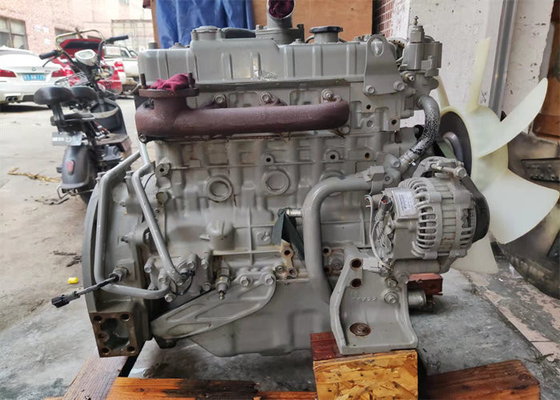 Lắp ráp động cơ sử dụng diesel 4JG1 cho máy xúc SY55 ZX70 Vật liệu kim loại nguyên bản