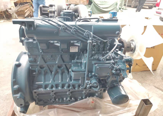 Động cơ diesel Kubota 41,7kw, làm mát bằng nước V2403T Động cơ Kubota cho máy xúc PC56-7